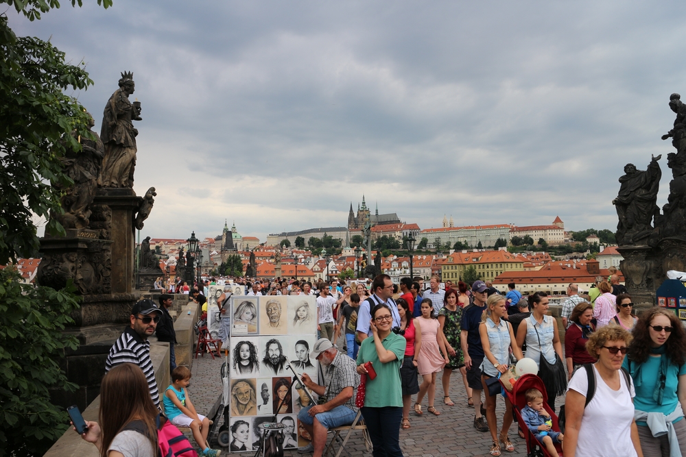 Çekya Prag Charles Brdige, Karl Köprüsü, Vltava Nehri