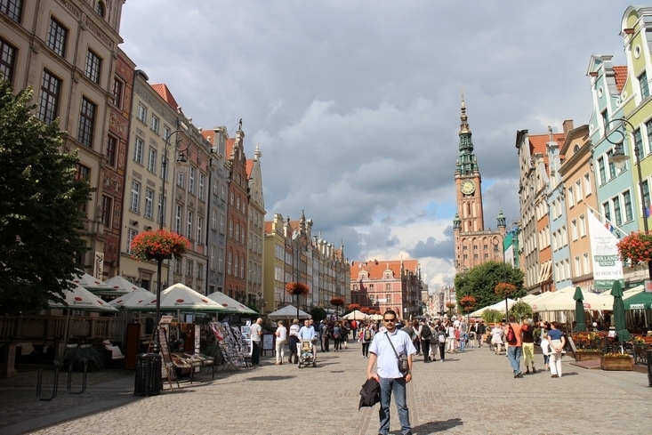 polonya gdansk dlugi targ