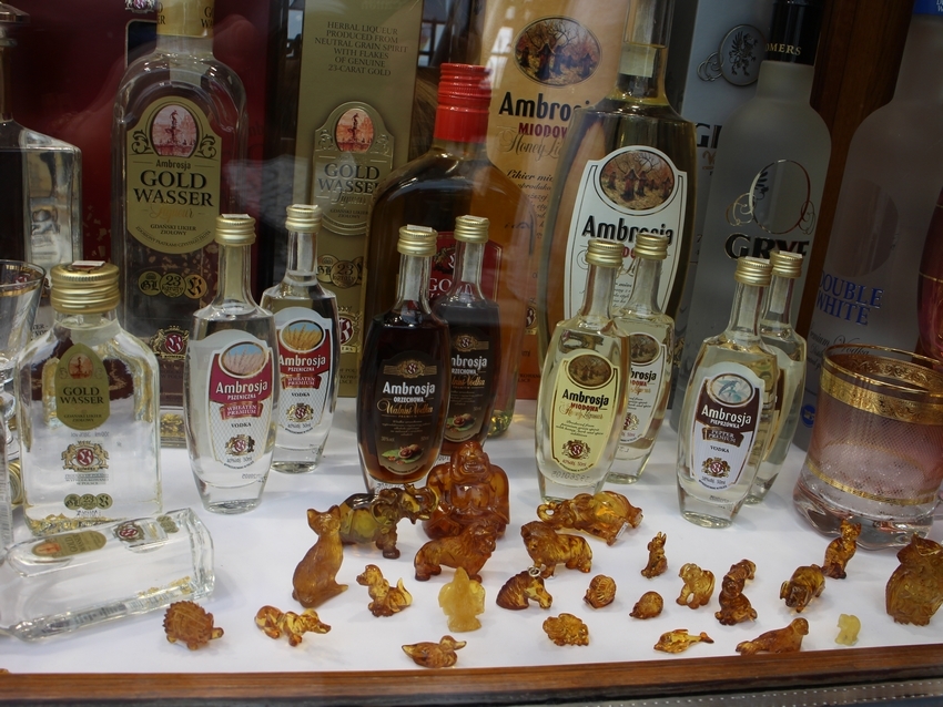 Polonya Gdansk Amber Goldwasser 