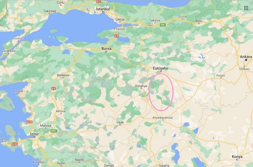 İç Batı Anadolu Frig Vadisi