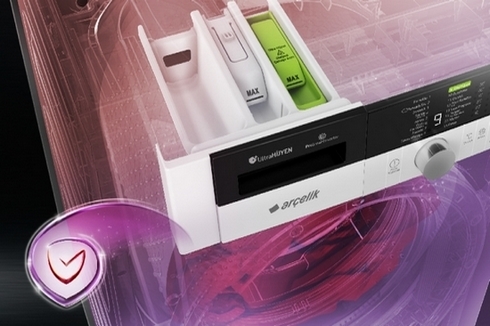 arçelik hijyen plus çamaşır makinesi ultra hijyen
