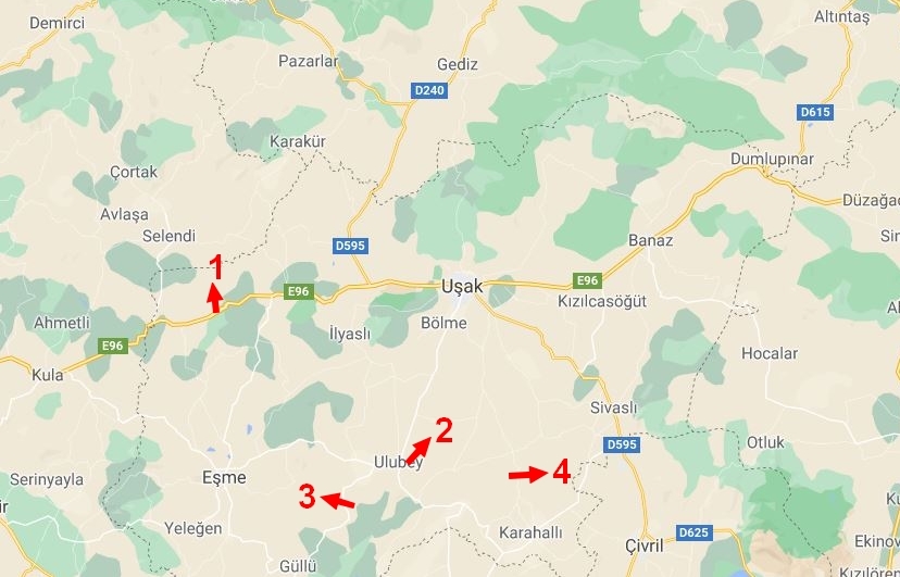 uşak gezilecek yerler