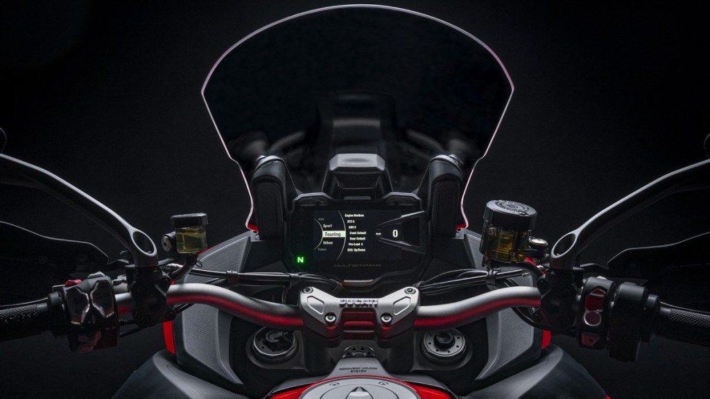 Multistrada v2 dashboard