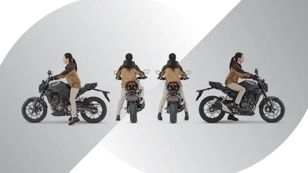Kadın motosiklet sürücü